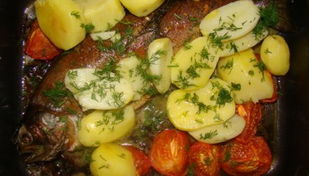 Форель запеченная в духовке
