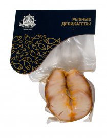 Осетр горячего копчения в вакуумной упаковке, крупный кусок без кожи, 500 г