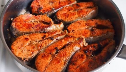 Стейки из семги